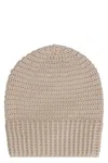Malo Knitted Beanie In Panna