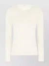 Malo Knitwear With Long Sleeves And Round Neck In Yellow