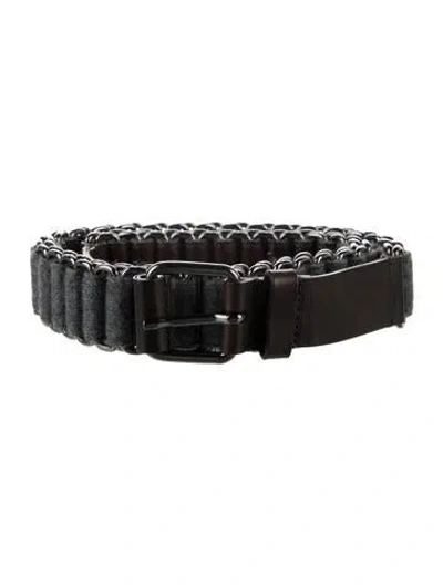 Pre-owned Malo Leather Belt In Multi