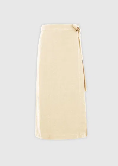 Malo Linen Pareo Skirt