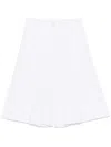 Malo Oversize Bermuda Shorts In White