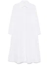 Malo Abito In Cotone In White