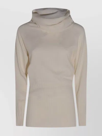 MALO LONG SLEEVE HIGH NECK KNITWEAR TOP