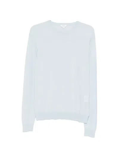 Malo Long-sleeve T-shirt In Blue
