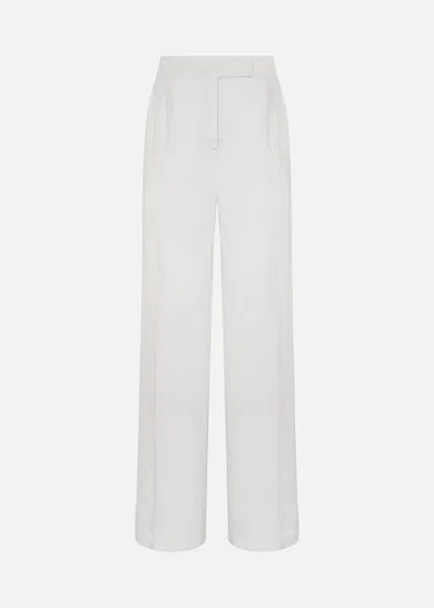 Malo Loose-fitting Linen Trousers