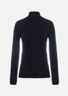 Malo Maglia Collo Alto In Cashmere E Seta