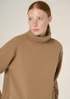 MALO TURTLENECK SWEATER IN REGENERATED CASHMERE AND WOOL