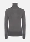 Malo Maglia Collo Alto In Lana Vergine