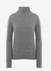 Malo High-neck Sweatshirt In A Virgin Wool Blend