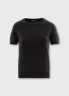 Malo Maglia Girocollo In Cashmere In Black