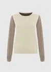 Malo Maglia Girocollo In Cashmere, Candies Donna