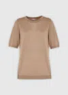 Malo Maglia Girocollo In Cashmere E Seta