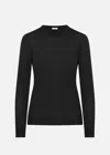 Malo Maglia Girocollo In Cashmere E Seta