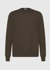 Malo Maglia Girocollo In Cashmere E Seta