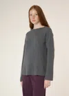 Malo Maglia Girocollo In Cashmere Rigenerato E Lana