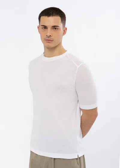Malo Maglia Girocollo In Cotone