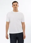 Malo Maglia Girocollo In Cotone In White