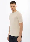 Malo Maglia Girocollo In Cotone In Neutral
