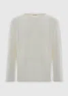 Malo Maglia Girocollo In Cotone Biologico In Neutral