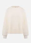 Shop Malo Maglia Girocollo In Misto Lana Vergine