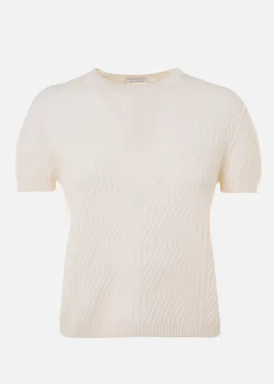 Malo Maglia Girocollo In Misto Lana Vergine