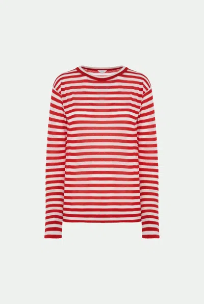 Malo Maglia In Ultra-fine Cashmere In Red