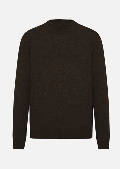 Malo Maglia Lupetto In Cashmere In Black