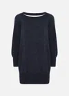 Malo Maglia Scollo A Barca In Cashmere