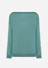 MALO BOAT NECK SWEATER IN CASHMERE AND SILK
