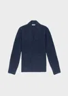 Malo Maglia Scollo V In Cashmere In Blue