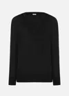Malo Maglia Scollo V In Cashmere E Seta