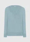 Malo Maglia Scollo V In Cashmere E Seta