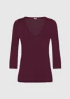 Malo Maglia Scollo V In Cashmere E Seta