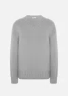 MALO V-NECK SWEATER IN REGENERATED CASHMERE AND WOOL
