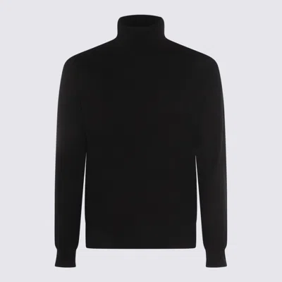 MALO MALO BLACK KNITWEAR