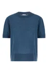 Malo Short Sleeve Round Neck Knitwear In E3353