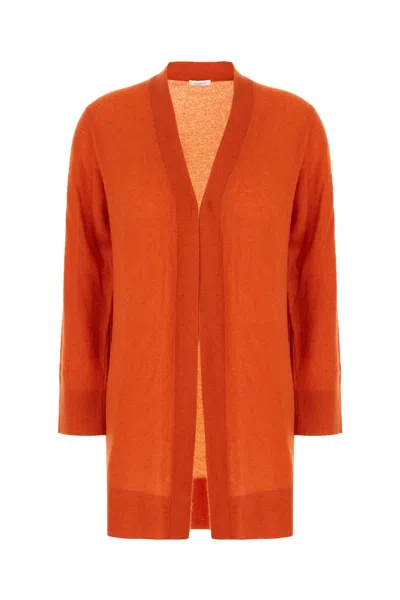 Malo Knitwear Longline Ribbed Cuffs Hem In E3356