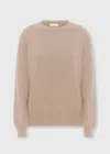 Malo Maglione Girocollo In Cashmere In Neutral