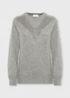 Malo Maglione Scollo V In Cashmere In Gray