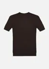 Malo Brown Crew-neck T-shirt In Cotton