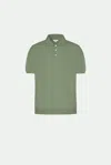 Malo Makò Cotton Polo Shirt In Green