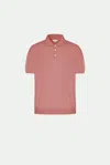 Malo Makò Cotton Polo Shirt In Pink