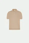 Malo Makò Cotton Polo Shirt In Neutral