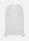 Malo Woman Sweater White Size L Cotton