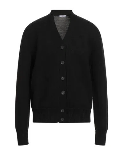 Malo Man Cardigan Black Size 40 Virgin Wool
