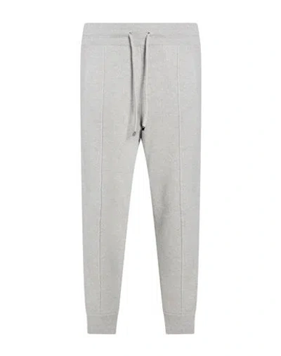 Malo Man Pants Grey Size 34 Virgin Wool, Cashmere In Gray