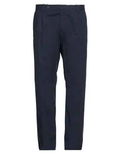 MALO MALO MAN PANTS MIDNIGHT BLUE SIZE 40 COTTON, ELASTANE