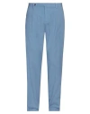 Malo Man Pants Pastel Blue Size 38 Cotton, Elastane