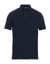 Malo Man Polo Shirt Midnight Blue Size 36 Cotton