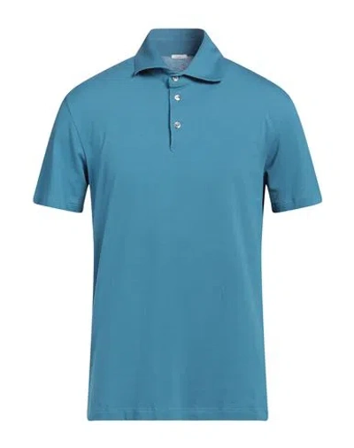 Malo Jersey Polo-shirt In Blue